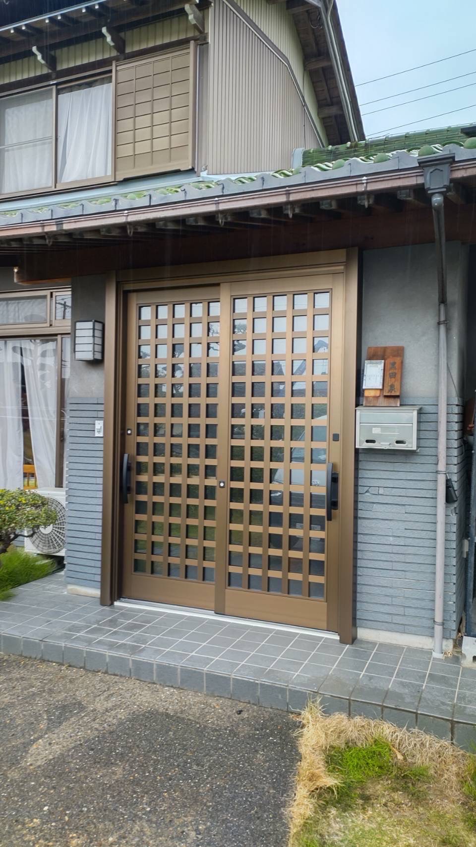 羽島市　K様邸　玄関ドアお取替え工事